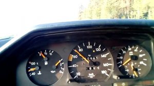 W124 2.0D om 601.912 1987. Разгон 0-100 .