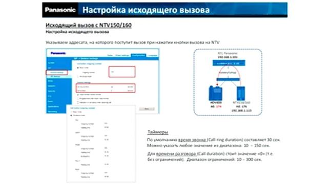 Базовая настройка KX NTV150 NTV160 смотреть онлайн