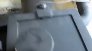 Котел на опилках.