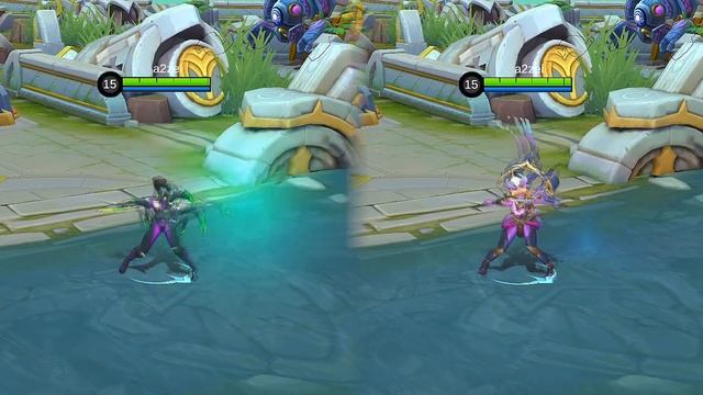 Hanabi Rakshesha Skin VS V.E.N.O.M. Nephila Skin | Mobile Legends:Bang Bang смотреть онлайн