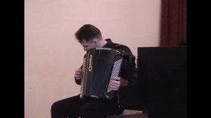 Виртуозная игра на баяне  Caravan Twist