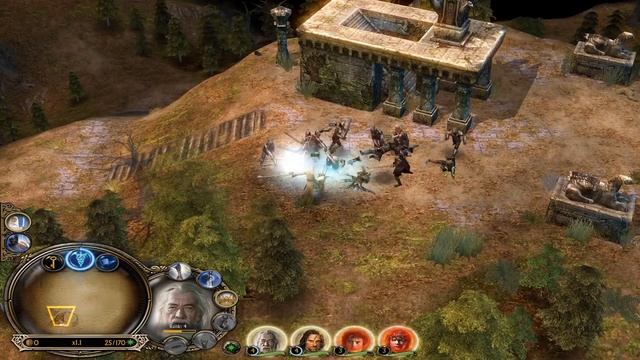 Lord Of The Rings Battle For Middle Earth Good Campaign Part 3 - Protect The Hobbits смотреть онлайн