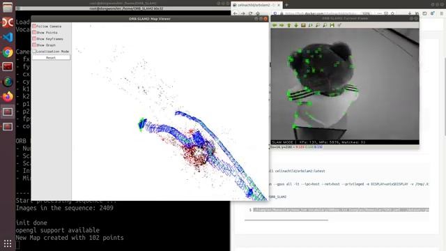SLAM on Docker | ORB SLAM2 смотреть онлайн
