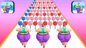 Fat 2 Fit in All Levels Mobile Game Update New Pro Max Gameplay iOS,Android Walkthrough TREHASVC