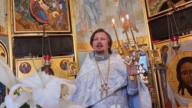 16 апреля 2023 г.Проповедь прот.Евгения Гутьяра в праздник Воскресения Христова. смотреть онлайн