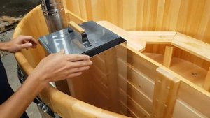 Как топить печь в японской бане фурако