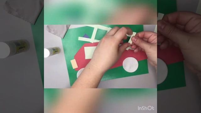 Аплікація «Пожежна машина» смотреть онлайн