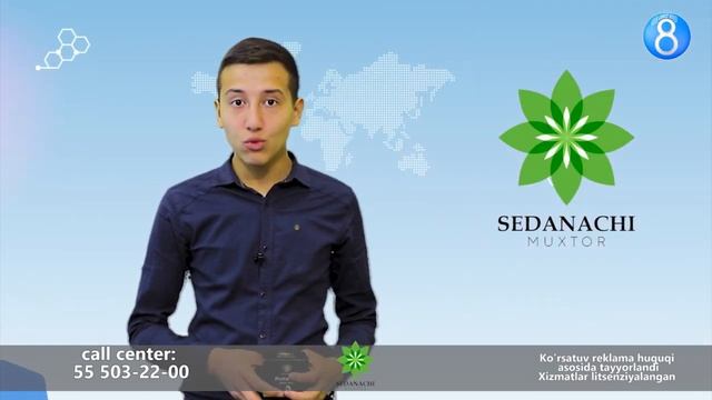 Sedanachi Muxtor - Salomatlik garovi.