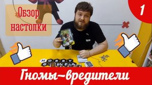 Настолка "Гномы-вредители"! Как играть? Выпуск №1