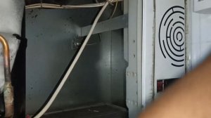 замена контроллера у морозильной установки