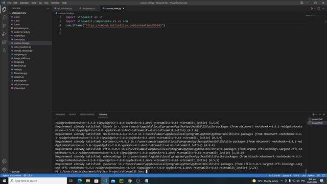 Animations In Streamlit | Complete Streamlit Python Course | Streamlit Tutorial 45 смотреть онлайн