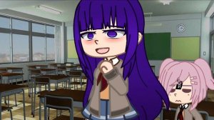 Doki-Doki Literature Club-_Just Monika_ #ЛишьМоника#КлещМоника#Юритоп#Юри#Моника#Саери#Нацуки