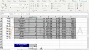 In the cell A1 enter a function that counts non blank cells for the cell range A3:A15000....