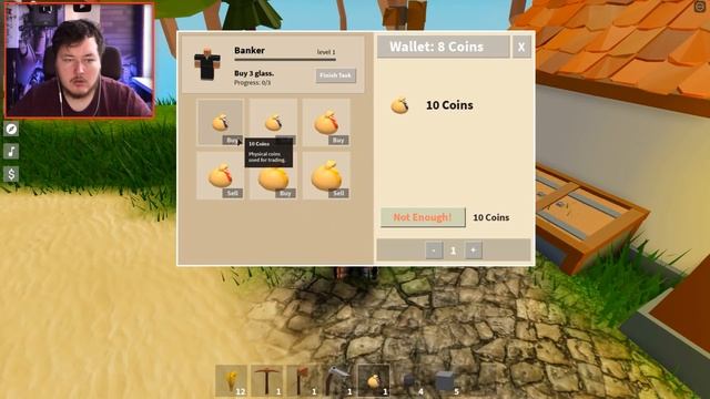 РОБЛОКС СКАЙБЛОК! ВЫЖИВАНИЕ НА ОСТРОВЕ ЧАСТЬ 1! | Roblox | Роблоксер Альберт смотреть онлайн