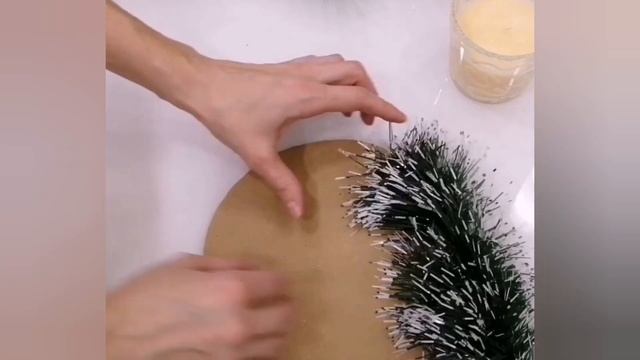 НОВОГОДНИЙ ПОДСВЕЧНИК своими руками просто и красиво / ПОДЕЛКИ на Новый год/ Christmas DIY