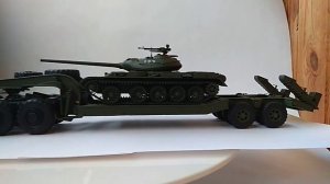 МАЗ-537 / МАЗ-5247Г / Танк Т-54-1 - собранные модели