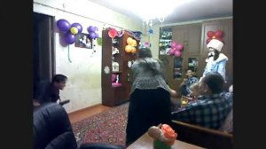 Дед Мороз приходит к Насте и Алисе в гости на Новый Год 2016