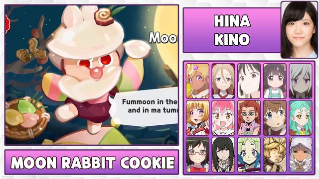 Cookie Run: Kingdom All Characters Japanese Dub Voice Actors Seiyuu Same Anime Characters (Genshin)