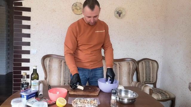 Кальмары зачетные - всем советую!!! Стейк только для хороших 