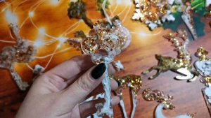 Ёлочные игрушки из эпоксидной смолы