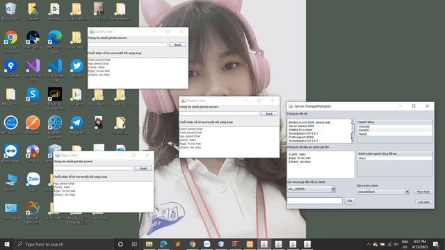ChamChat - NETBEANS ́́́8.2 - JAVA - Socket TCP/IP смотреть онлайн