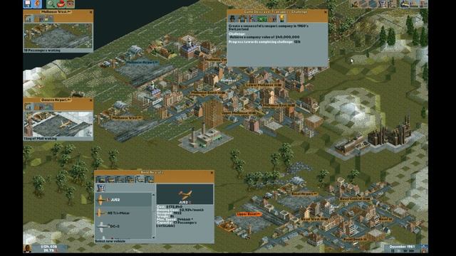 Chris Sawyer's Locomotion - 35 - Swiss Alps 1960 PC смотреть онлайн