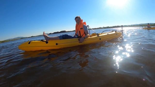 Катаемся на ерафтах - надувных байдарках с электромором. смотреть онлайн