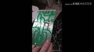 Восстановление прогоревшей платы варочной панели Whirlpool