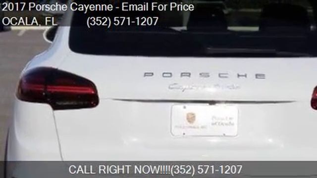 2017 Porsche Cayenne Turbo AWD 4dr SUV for sale in OCALA, FL смотреть онлайн