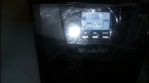перевод ИБП Riello SPH 10 ER с байпас в режим онлайн