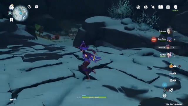 Genshin Impact. Секретный сундук в Драконьем хребте! Кормите лисичек 5 дней ягодами! смотреть онлайн