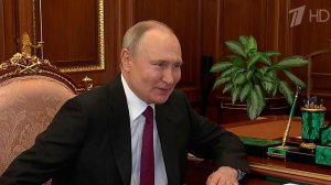 Владимир Путин встретился с главой "Роскосмоса" Юрием Борисовым