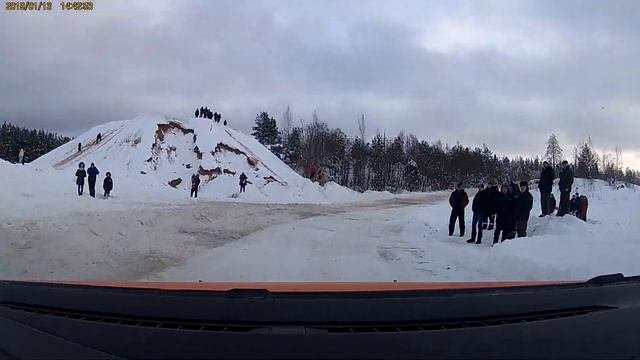 СУ2 1 часть убор в сугроб