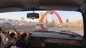 Небольшая поездка на природу в Московскую область на советском автомобиле ГАЗ 2410 (Волга 1989)