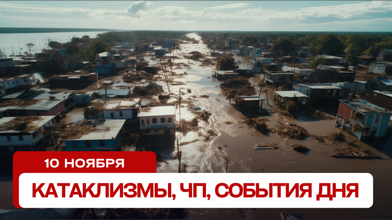 Катаклизмы за день 10.11.2023. Новости, ЧП, события дня.