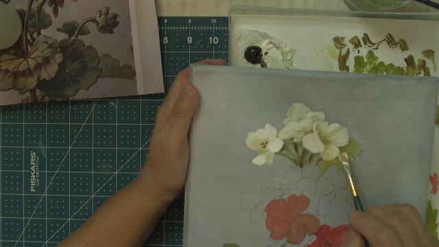 Acrylic Geranium Part 2 смотреть онлайн