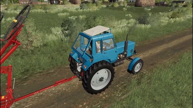 ПОМОГАЮ СОСЕДУ НА МТЗ-80 FARMING SIMULATOR 19 смотреть онлайн