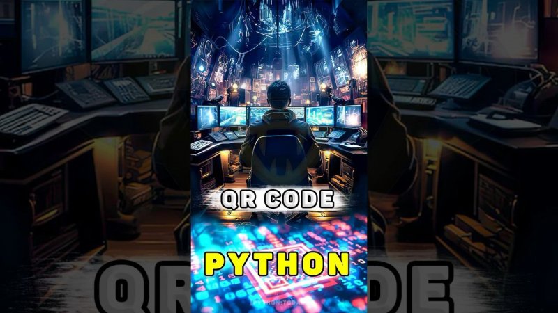 Создание QR-кода с помощью Python | Библиотеки Python #shortsfeed #shorts