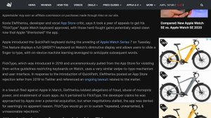 Get a Keyboard on Apple Watch. SE, SE 2, & Series 3 - 6. Best App.