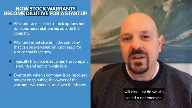 How Stock Warrants Dilution Becomes Dilutive for a Startup смотреть онлайн