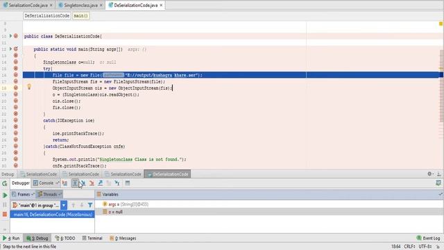? Java De-serialization Tutorial in Debug Style 2020 | Tutorial | Latest | Coding | Basic (BEST) ? смотреть онлайн