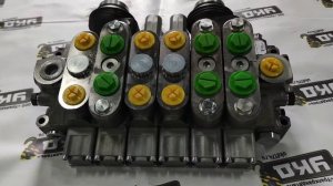 Гидрораспределитель HC-D4/6 Hydrocontrol шестисекционный, схема 51010