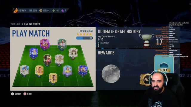 Fifa 23 Online Fut Draft YOU CHOOSE THE PLAYERS смотреть онлайн