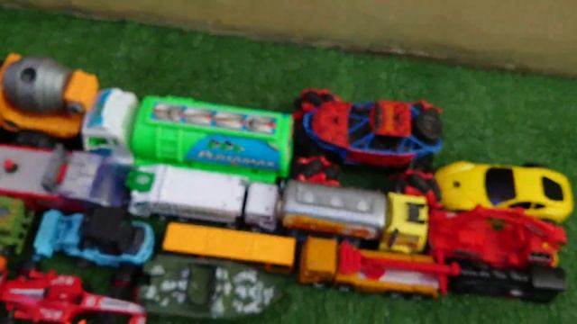 Mobil Mobilan, Tank Baja, Loader, Bus Tingkat, Mobil Polisi, Kereta Api, Dump Truk, Loader