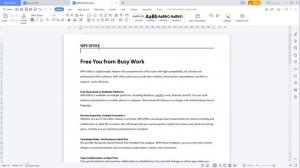 WPS Office Word How To Insert Horizontal Line