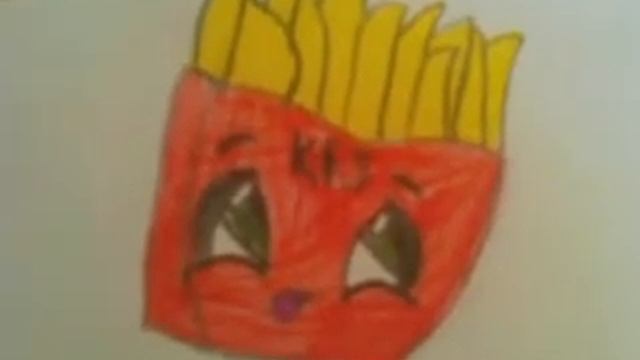 Рисуем вместе в Аружан #2.картошка-фри из KFS смотреть онлайн