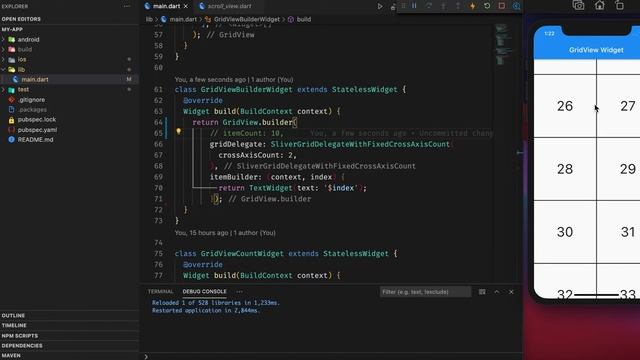 Pro Flutter - Урок 8. Виджет GridView
