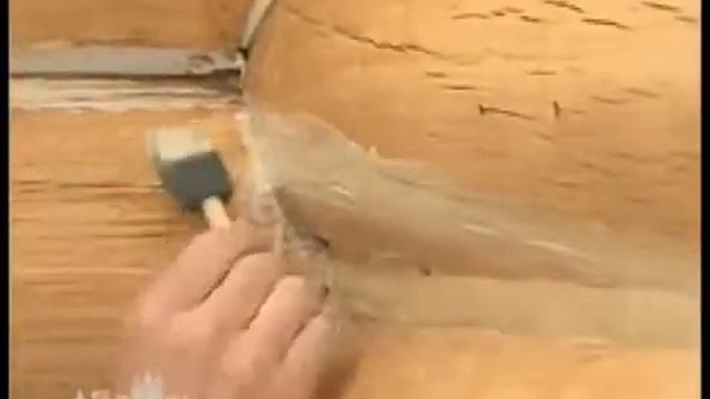 Герметизация трещин в бревне смотреть онлайн