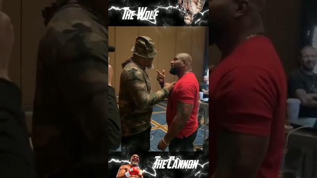 Shannon Briggs Attempts Takedown On Rampage Jackson