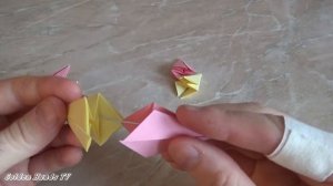 Прикольный круг из бумаги ( Оригами)